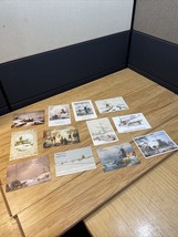 Vintage Lot of 12 Windmill Netherlands Christmas Holiday Souvenir Postca... - $9.89