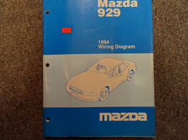 1994 Mazda 929 Electrical Wiring Diagram Service Repair Shop Manual FACT... - $30.02
