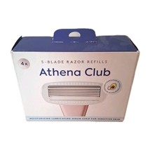 Athena Club Razor 5 Blade Refill Shaving Cartridges 4 Pack (Open Box) - $13.85