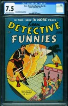 Keen Detective Funnies Vol. 2 #6 Cgc 7.5-1939-Rare Comic Book 2107755001 - $4,074.00