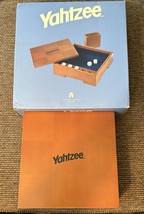 Michael Graves Design YAHTZEE Game Custom Wooden Box &amp; Cup w/ Score Shee... - $1,204.98 MXN
