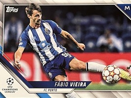 An item in the Sports Mem, Cards & Fan Shop category: 2021-2022 Topps UEFA Champions League Soccer Fabio Vieira # 75 FC PORTO MINT!