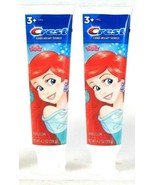 2 Count Crest 4.2 Oz Disney Princess Bubblegum Fluoride Anticavity Tooth... - $19.13 CAD