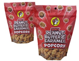 2 Packs Buc-ees Spicy Peanut Butter And Caramel Popcorn 6 Oz - €16,58 EUR