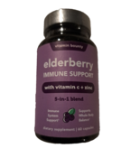 Elderberry Advanced 5-in-1 Blend with Zinc Vitamin C Garlic &amp; Echinacea,... - £11.69 GBP