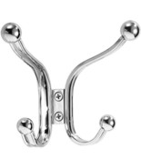 InterDesign York Lyra Over Door Organizer Hooks for Coats, Hats, Robes, ... - $20.03