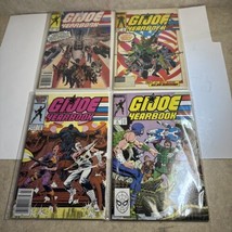 G.I. JOE Yearbook 1 2 3 4 1985 Marvel Series Complete Set - $37.39