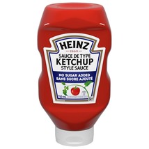 2 Bottles of Heinz Tomato Ketchup No Sugar Added 750ml Each -Free Shipping - $30.96