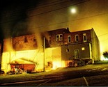 Wolcott New York Ny Unp Chrome Postal B5 Fire Center Exposure Time Offer... - $16.96