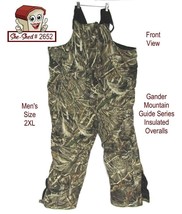 Gander Camo Pants Mountain Guide Series Sz 2XL Insulated Overalls - £39.78 GBP