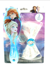 Townley 2 Pieces Hair Set Brush/Bow Disney Frozen Anna/Elsa Kid&#39;s Age 3+ Toy New - £6.22 GBP
