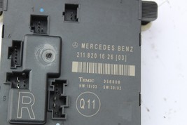 2003-2006 MERCEDES E350 RIGHT REAR DOOR CONTROL MODULE R1835 image 4