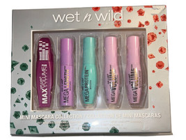 Wet N Wild Mini Mascara's 5 Pack Box Set Max Volume Mega Set (New/Discontinued) - $14.82