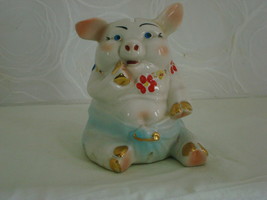 Baby With a Safety Pin In Diaper Piggy Bank - £15.80 GBP