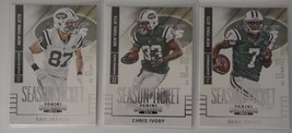 2014 Panini Contenders New York Jets Team Set of 3 Football Cards - £0.99 GBP
