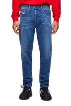 DIESEL Mens Tapered Jeans D - Fining Solid Blue Size 29W 32L A01695-09A80 - £50.39 GBP