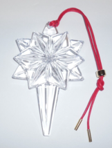 Waterford Crystal Ornament 2024 Christmas Annual Snow Star New 1071510 - $69.25