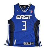 Retro NBA All Star Jersey 2010 Dwayne Wade Adidas Authentic Clima Cool J... - $71.25