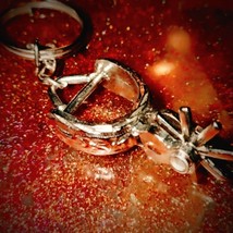 Vintage silver spur keychain - $23.76