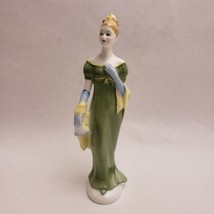 Royal Doulton Lorna Figurine Lady Standing in Green Dress HN2311 England - £54.26 GBP