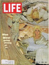 ORIGINAL Vintage Life Magazine April 18 1969 Mae West - £15.78 GBP