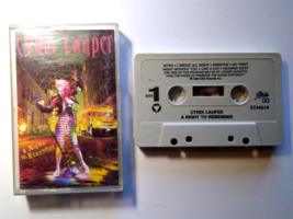 Cyndi Lauper A Night To Remember Cassette Tape 1989 New Wave Pop Rock Synth-Pop - $10.80