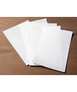 White goatskin parchment - Real parchment - Vellum for calligraphy, bookbinding - $5.00 - $29.00