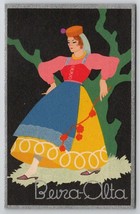 Beira-Alta Portugal Costumes Trajo De Festa No.54 Colorful Postcard N24 - £10.51 GBP