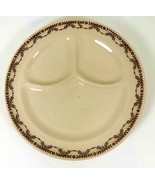 Vintage WALLACE DESERT WARE California Pottery GRILL PLATE MAYTIME Patte... - £19.77 GBP