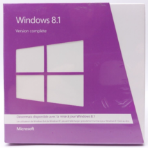 Microsoft Windows 8.1 Full Version 32-bit &amp; 64-bit New Sealed FRENCH VERSION - £42.64 GBP