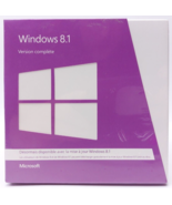 Microsoft Windows 8.1 Full Version 32-bit &amp; 64-bit New Sealed FRENCH VER... - £42.13 GBP