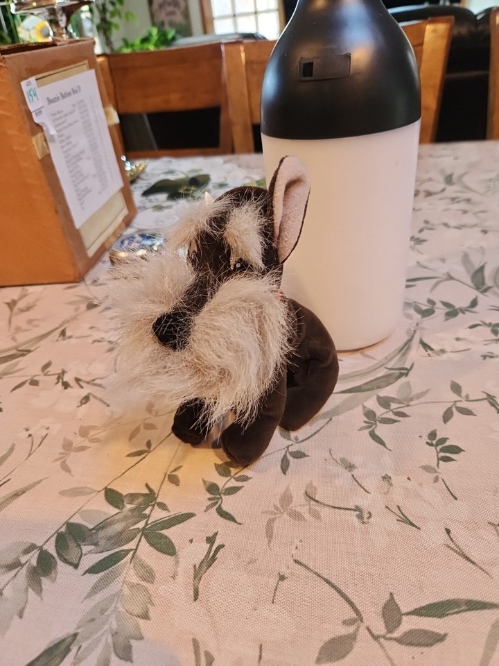 NWT Disney Store Lady and the Tramp JOCK Mini Bean Bag Plush 8&quot; Beanie w... - $9.70