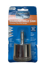 CENTURY DRILL &amp; TOOL CO., INC 1-1/2&quot; Diamond Hole Saw #05583 - £30.36 GBP