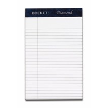 TOPS Docket Diamond 100% Recycled Premium Stationery Tablet, 5 x 8 Inches, Perfo - £40.70 GBP