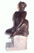 AUSTIN SCULPTURE &quot;Greek Goddess Woman&quot; Signed D. CLARA Ceramic Statue, D... - £137.47 GBP