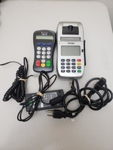 First Data FD100 Credit Card Terminal Plus FD-10 / All Cords Included - £11.48 GBP