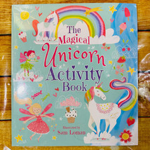 The Magical Unicorn Activity Book Illustrated by Sam Loman Paperback Book - £7.74 GBP