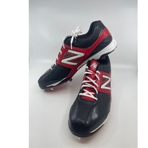 New Balance Men&#39;s MB4040 Baseball Cleats Black/Red Size 16 - $737.82 MXN