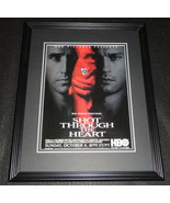 Shot Through the Heart 1998 HBO Framed 11x14 ORIGINAL Advertisement - £25.89 GBP