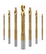 6Piece Titanium Twist Saw Drill Set for Various Materials - £11.80 GBP