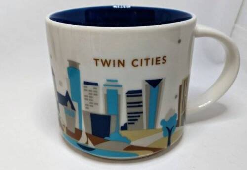 Starbucks 2017 You Are Here Twin Cities Coffee Mug Minneapolis Saint Pau... - $12.74