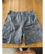 Northcrest Size Medium Gray Men&#39;s Cargo Shorts-Brand New-SHIPS N 24 HOURS - £38.84 GBP