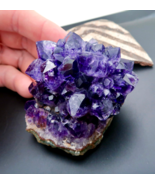 BEAUTIFUL AAAAA URUGUAY PURPLE AMETHYST ROSETTE  MINERAL *COLLECTORS SPE... - $511.85 CAD