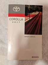 2017 Toyota Corolla Owner's Manual OEM - £13.66 GBP