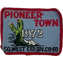 Girl Scouts of America Patch Badge Pioneer TOwn So. West Exp. Div Co-ed 1972 Vtg - £18.26 GBP
