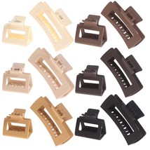 Alemaky 12 Pack Square Claw Clips, Big and Small Neutral Rectangle Hair ... - £7.78 GBP+