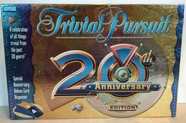 Trivial Pursuit 20th ANNIVERSARY EDITION Board Game - 2002 - COMPLETE - $19.94