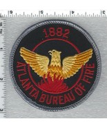 Atlanta Bureau of Fire 1882 (Georgia) Black Background Shoulder Patch - $23.33