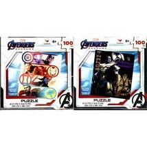 Marvel Avengers - 100 Pieces Jigsaw Puzzle - (Set of 2) - £12.01 GBP