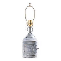 Irvins Country Tinware Paul Revere Lamp Base in Weathered Zinc - £62.12 GBP